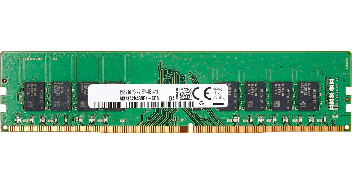 HP DDR4-2666 (1X8GB) NECC RAM 3PL81AA MEM Pris »