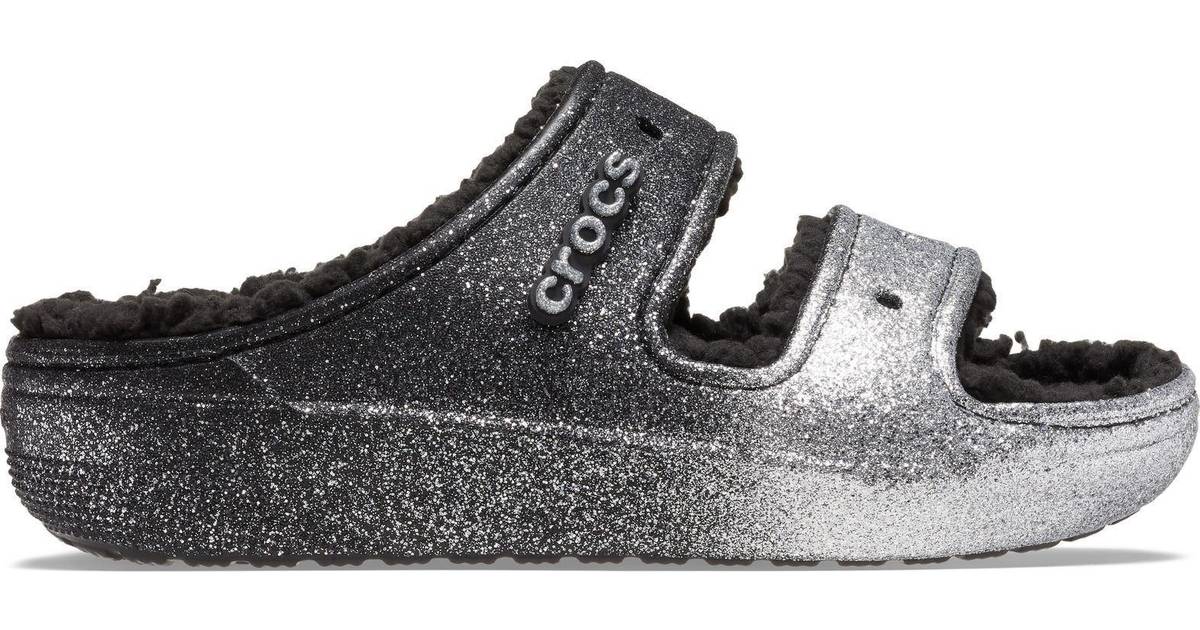 En god ven bede Rejse Crocs Classic Cozzzy Glitter Sandal W Multi • Se pris