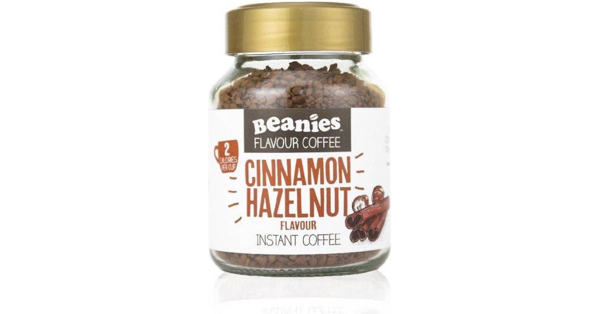 At dræbe ophøre Slange Beanies Coffee Cinnamon & Hazelnut Flavour Instant Coffee • Pris »
