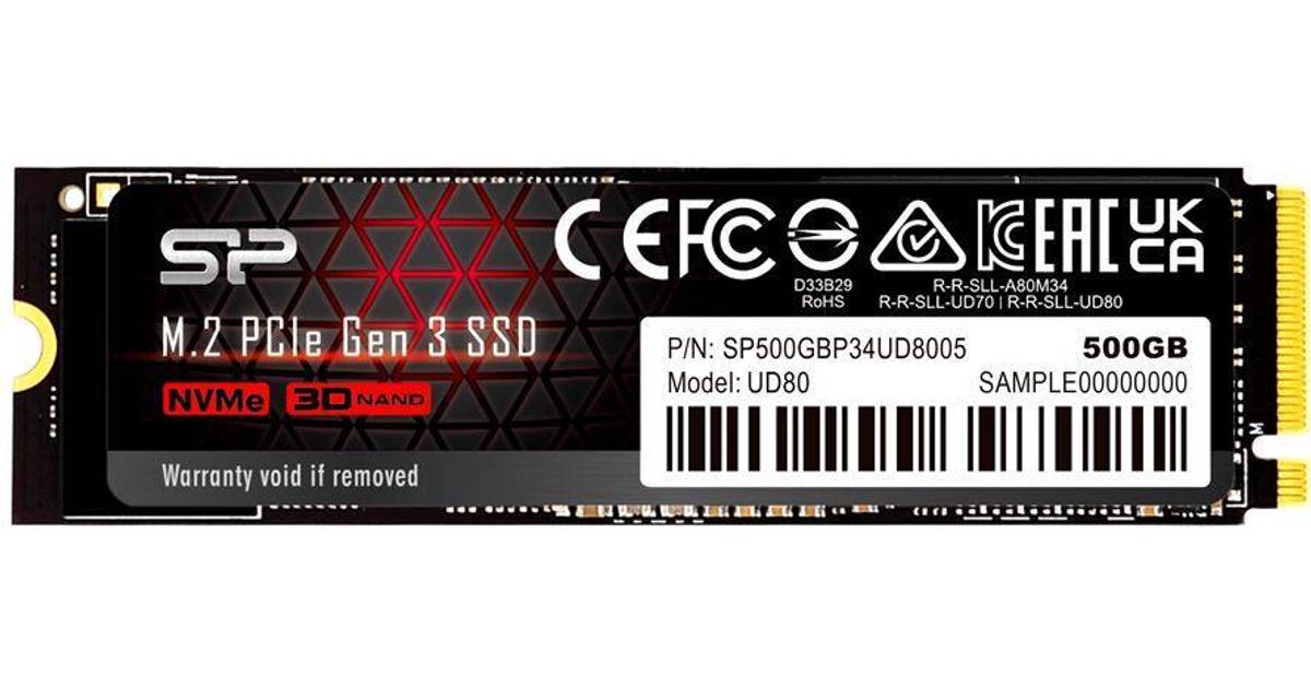 POWER SSD UD80 500GB M.2 PCI Express 3.0 x4 (NVMe) > fjernlager, levevering hos dig 09-11-2022 • Pris »