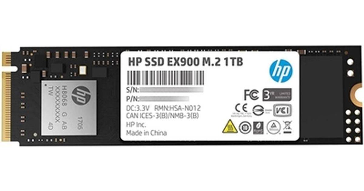 Hård ring fællesskab Bangladesh HP Harddisk EX900 1 TB SSD (5 butikker) • PriceRunner »