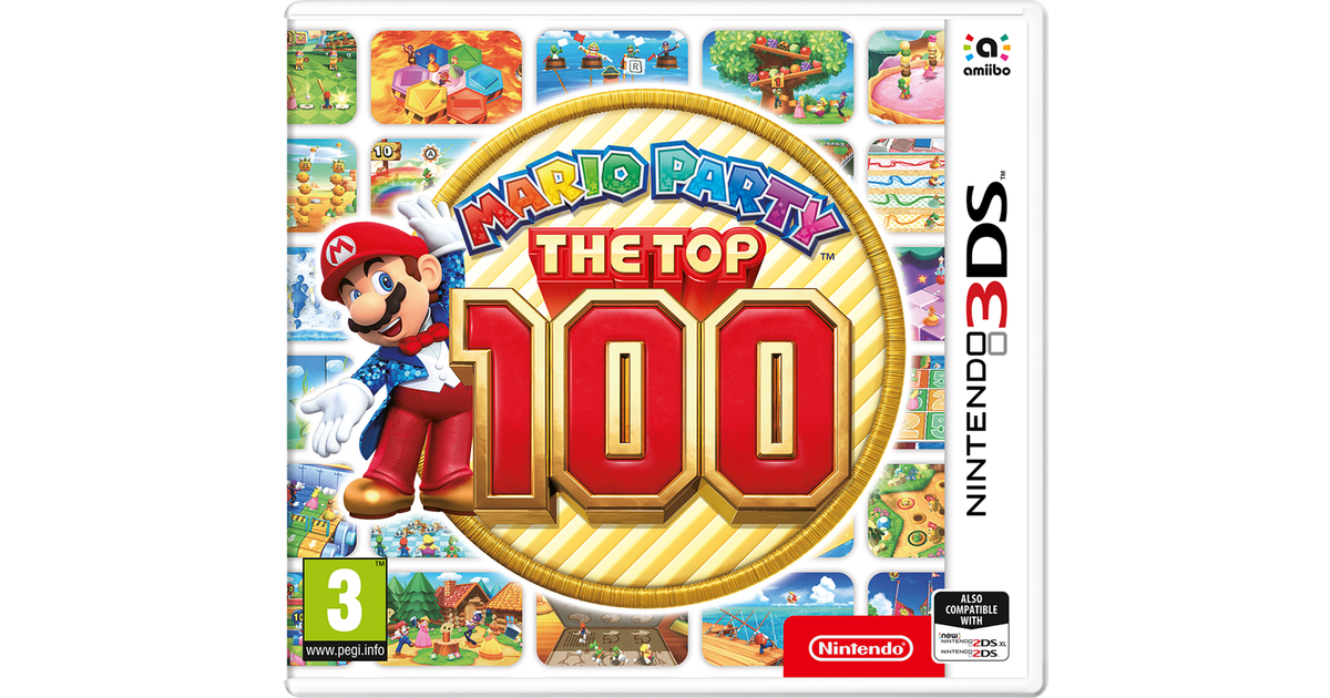 nudler Skoleuddannelse At regere Mario Party: The Top 100 (3DS) (5 butikker) • Priser »
