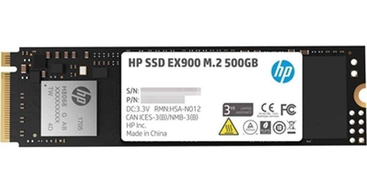 HP Harddisk EX900 GB SSD (3 • Se priser »