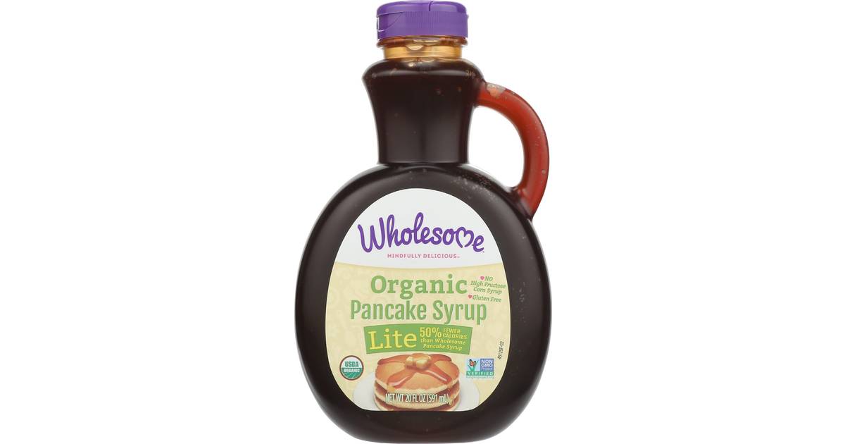 interferens rygrad bænk Wholesome Sweeteners Organic Pancake Syrup Lite 20 250g • Pris »