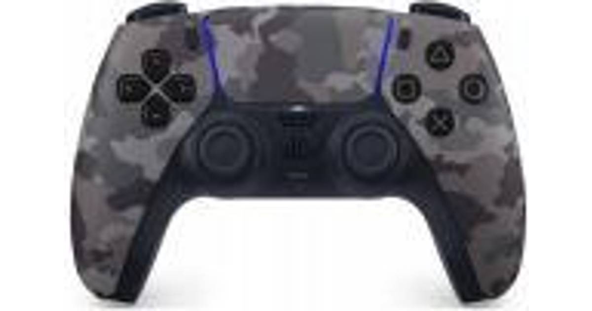 Sony Grey Camo Camouflage controller PlayStation 5 • Pris »