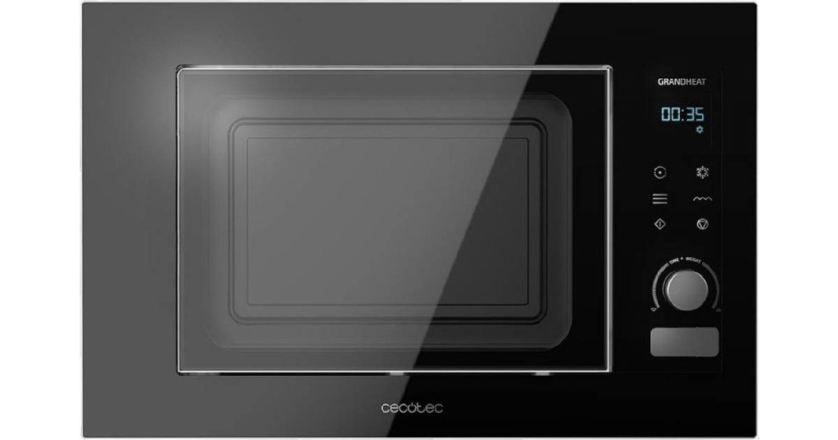 forkæle Tilbud Stor Cecotec Indbygget mikrobølgeovn GrandHeat 2090 Touch • Pris »