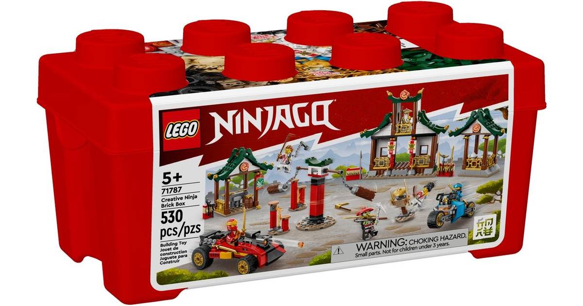 Dom Drama Klappe Lego Ninjago Creative Ninja Blocks 71787 • Se pris »