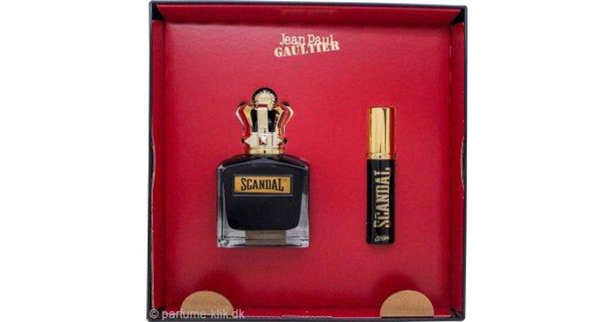 vedlægge forsikring ide Jean Paul Gaultier Scandal Pour Homme Le Parfum Gift Set EdP 100ml + EdP  10ml • Pris »