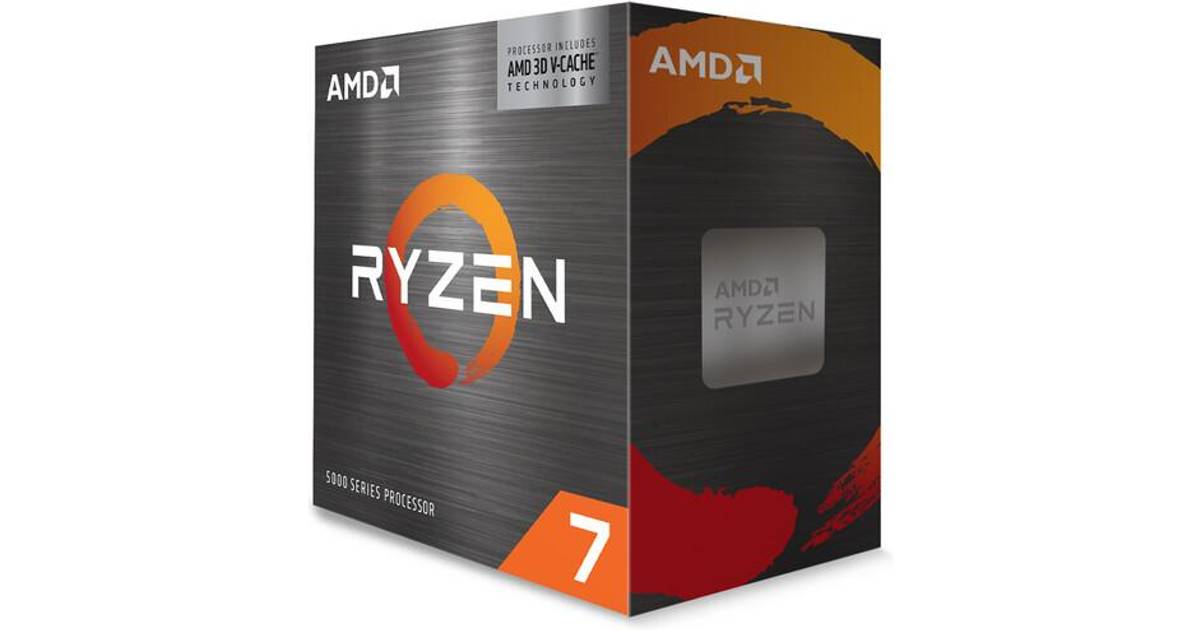 AMD Ryzen 5800X3D 3.4GHz Socket Box • Se pris »