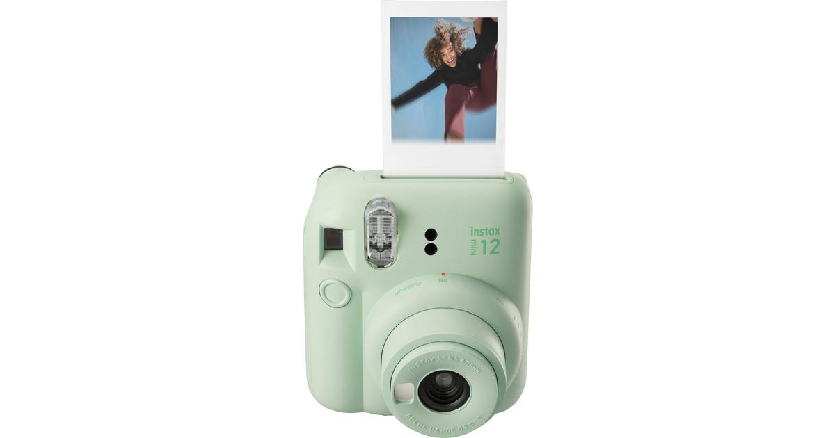 Fujifilm Instax Mini 12 kompaktkamera (grøn) • »