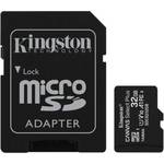 Kingston Canvas Select Plus microSDHC Class 10 UHS-I U1 V10 A1 100MB/s 32GB +Adapter