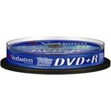 Optiske Disk Medier Verbatim DVD+R 4.7GB 16x Spindle 10-Pack