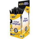 Kuglepenne Bic Cristal Original Ballpoint Pens Black 50-pack