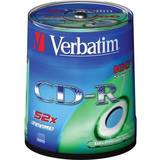 Verbatim CD Optisk lagring Verbatim CD-R Extra Protection 700MB 52x Spindle 100-Pack