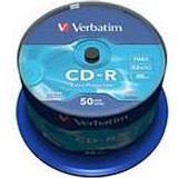 700 MB - CD Optisk lagring Verbatim CD-R Extra Protection 700MB 52x Spindle 50-Pack