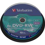 Verbatim dvd rw Verbatim DVD-RW 4.7GB 4x Spindle 10-Pack