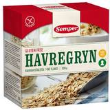 Semper Korn, Müsli & Grød Semper Havregryn 500g 500g