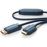 ClickTronic High Speed (4K) Kabler ClickTronic Casual HDMI High Speed - DisplayPort 7.5m