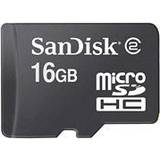 Class 2 - microSDHC Hukommelseskort & USB Stik SanDisk MicroSDHC Class 2 16GB