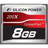 8 GB Hukommelseskort Silicon Power Compact Flash 8GB (200x)