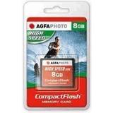 8 GB Hukommelseskort AGFAPHOTO Compact Flash 8GB (120x)