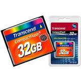 Transcend Hukommelseskort & USB Stik Transcend Compact Flash 32GB (133x)
