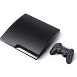 1 spilcontroller - 1080p (Full HD) Spillekonsoller Sony PlayStation 3 Slim 160GB