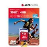 AGFAPHOTO Hukommelseskort & USB Stik AGFAPHOTO SDHC Class 10 4GB