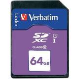Verbatim SDXC Hukommelseskort & USB Stik Verbatim Premium SDXC Class 10 UHS-I U1 90MB/s 64GB