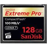 128 GB - Compact Flash Hukommelseskort SanDisk Extreme Pro Compact Flash 100MB/s 128GB