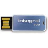 Integral 8 GB Hukommelseskort & USB Stik Integral MicroLite 8GB USB 2.0