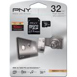 PNY 32 GB Hukommelseskort PNY MicroSDHC Class 10 32GB