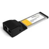 StarTech PC Card Netværkskort & Bluetooth-adaptere StarTech Laptop Ethernet NIC (EC2000S)