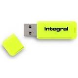 Integral 64 GB Hukommelseskort & USB Stik Integral Neon 64GB USB 2.0