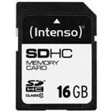 Intenso Hukommelseskort & USB Stik Intenso SDHC Class 10 16GB