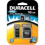 Duracell USB 3.0/3.1 (Gen 1) Hukommelseskort & USB Stik Duracell MicroSDHC Pro Class 10 16GB