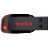 64 GB - MultiMediaCard (MMC) - USB 2.0 USB Stik SanDisk Cruzer Blade 64GB USB 2.0