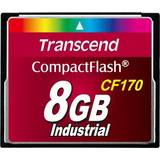 8 GB - Compact Flash Hukommelseskort Transcend Industrial Compact Flash 8GB (170x)