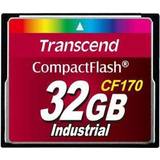 32 GB - Compact Flash Hukommelseskort Transcend Industrial Compact Flash 32GB (170x)