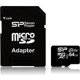 Silicon Power MultiMediaCard (MMC) Hukommelseskort & USB Stik Silicon Power Elite MicroSDXC UHS-I 64GB
