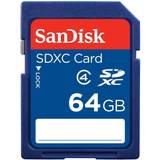 Class 4 - SDXC Hukommelseskort & USB Stik SanDisk SDXC Class 4 64GB