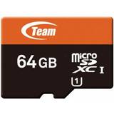 64 GB - USB 3.0/3.1 (Gen 1) - microSDHC Hukommelseskort Team Xtreem MicroSDHC UHS-I 64GB