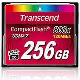 256 GB - Compact Flash Hukommelseskort Transcend Compact Flash UDMA 7 256GB (800x)