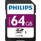 64 GB - SDXC Hukommelseskort & USB Stik Philips SDXC Class 10 64GB