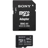 Sony 64 GB Hukommelseskort Sony MicroSDXC UHS-I U3 95MB/s 64GB