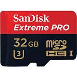 Sandisk extreme pro 32gb SanDisk Extreme Pro MicroSDHC UHS-I U3 95MB/s 32GB