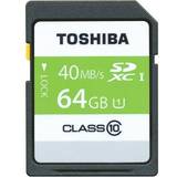 Toshiba USB 2.0 Hukommelseskort & USB Stik Toshiba SDXC UHS-I U1 40MB/s 64GB