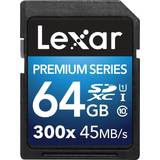 Lexar Media 64 GB Hukommelseskort Lexar Media Premium SDXC UHS-I U1 45MB/s 64GB (300x)