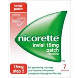 Nicorette Nikotinplaster Håndkøbsmedicin Nicorette Step2 Invisi 15mg 7 stk Plaster