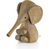 Lucie Kaas Rund Brugskunst Lucie Kaas Elephant Brown Dekorationsfigur 11cm